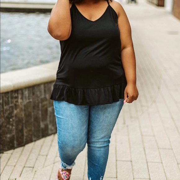 Glitzy Girlz Boutique Tops Glitzy Girlz Plus Size Tank Poshmark